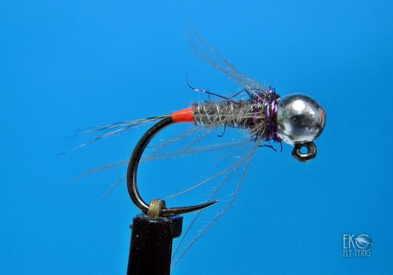 Jig Heron Nimph hot orange trigger